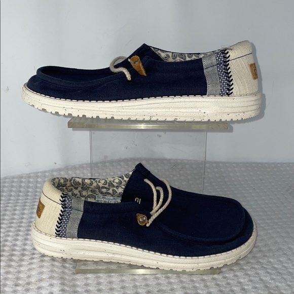 HEY DUDE WALLY’S BREAK STITCH MENS CASUAL SHOES FTL-01-205
